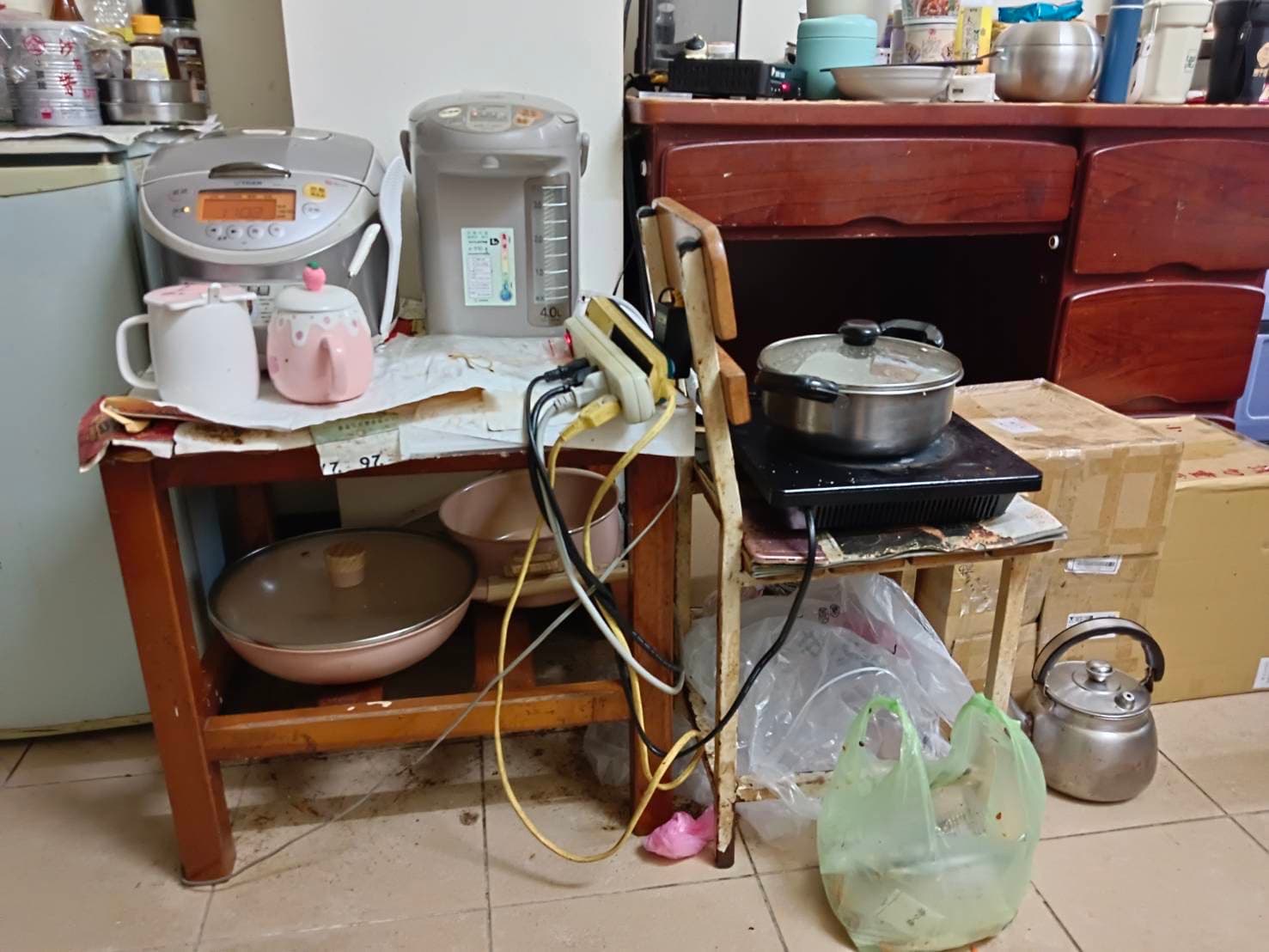 淨化前 — 物品需重新分類