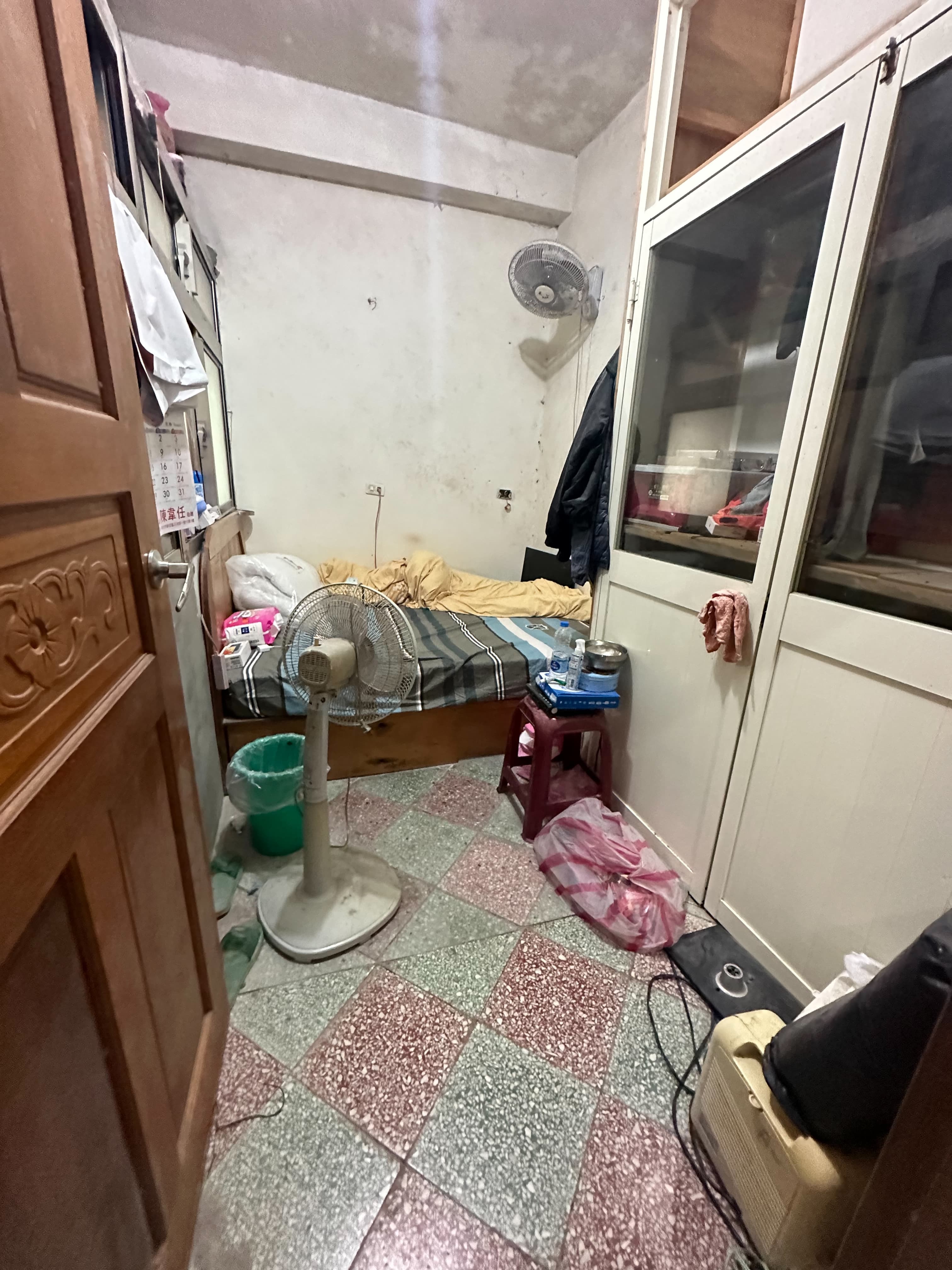 淨化前 — 走道堆積